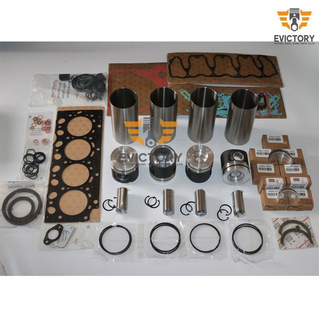 For DEUTZ F4M2012 BF4M2012 overhaul rebuild kit piston ring liner gasket Br