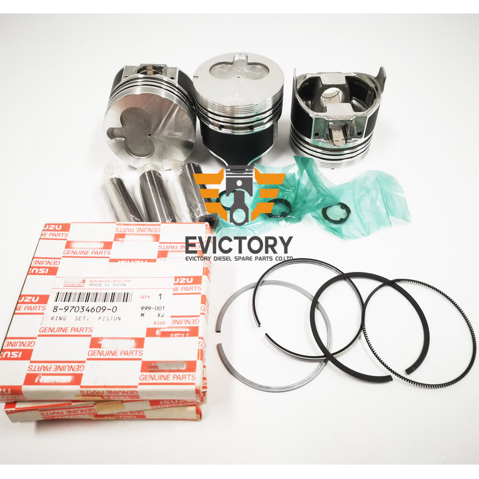 For Isuzu 3LB1 oversized rebuild kit oversize piston ring Bearing gasket