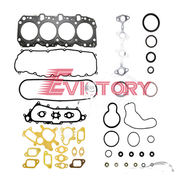 1KZ engine repair kit piston ring gasket FOR TOYOTA HILUX SURF HIACE 3.0L 95-03