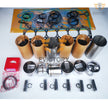 For Mitsubishi forklift S6S rebuild kit piston+ring+liner+gasket+brgs+valve+guid