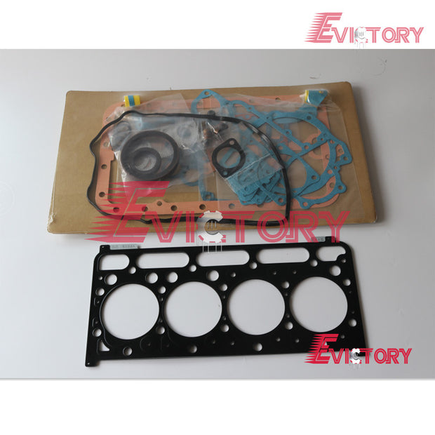 For kubota V2403-T V2403M V2403DI rebuild kit piston ring cylinder head gasket