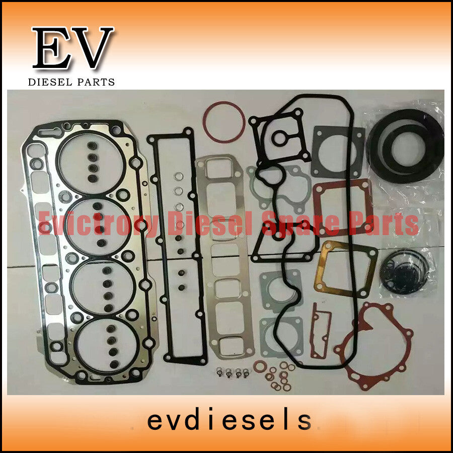 For yanmar S4D106 4TNV106 4TNV106T overhaul Piston+piston ring+ engine gasket