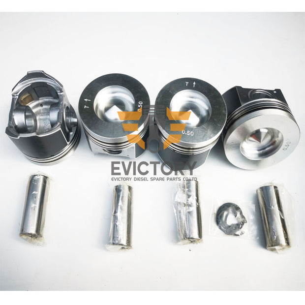 For Kubota V3300 oversize piston with ring +0.50mm gasket bearing ( 16v type)