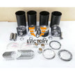 4M50 4M50T ENGINE Overhaul Rebuild Kit For Mitsubishi Gasket Kit Piston Bearing