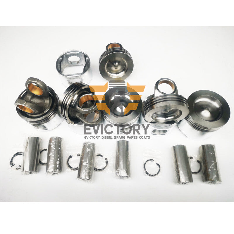 For CAT caterpillar 3126 rebuild kit + valve+guide+piston liner gasket bearings