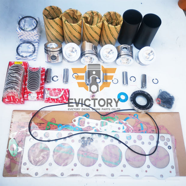 For Komatsu 6D95L S6D95L-1 SA6D95L rebuild kit piston ring liner gasket bearing