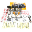 For Isuzu 4JJ1T 4JJ1-T overhaul rebuild kit + valve guide + connecting rod