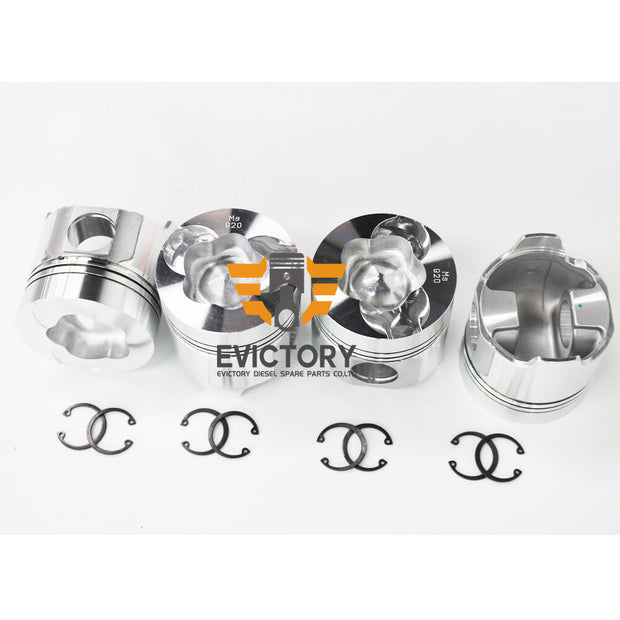 For Yanmar excavator engine 4TN100 Rebuild Kit Piston+ ring +gasket +bearing