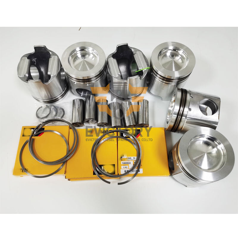 For CAT 3406 3406E rebuild overhaul kit head gasket bearing pisotn ring liner