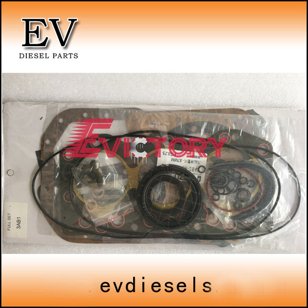 For ISUZU 3AB1 rebuild kit piston ring engine head gasket bearing TS3510 TS3510F