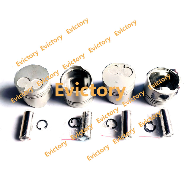 For Toyota 1DZ 1DZ-2 1DZ-3 Engine Overhaul Rebuild Kits + cylinder head + crankshaft