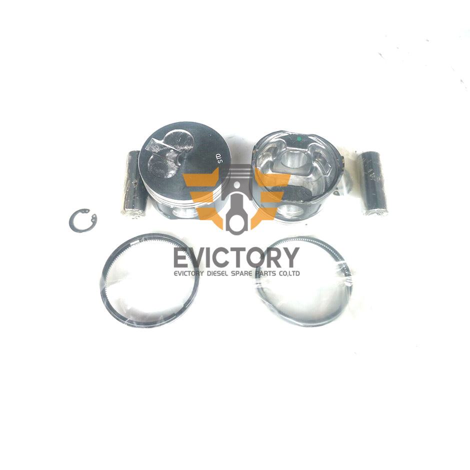 for Yanmar 2TNE66 2TN66 2TN68 2TNE68 Engine Overhaul Kis with Cylinder Head