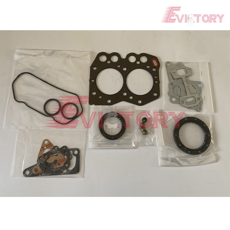 for Yanmar 2TNE66 2TN66 2TN68 2TNE68 Engine Overhaul Kis with Cylinder Head