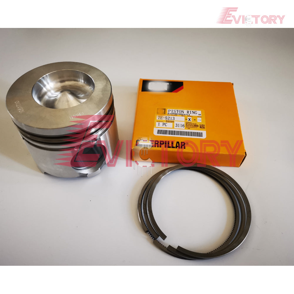 For Caterpillar 3044 3024 3024C 3114 engine rebuld kits - pistons ring liner bearing gasket set