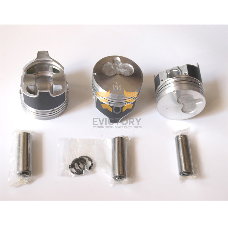 for ISUZU 3LB1 Engine Overhaul Kits - Oversized 0.50mm pistons ring bearing gaskets