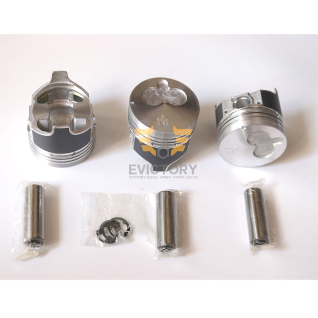 for ISUZU 3LB1 Engine Overhaul Kits - Oversized 0.50mm pistons ring bearing gaskets