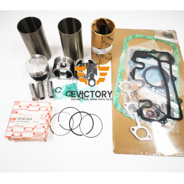 for ISUZU 3LA1 Diesel Engine Rebuild Kits - Pistons Bearing Ring Liner Gaskets