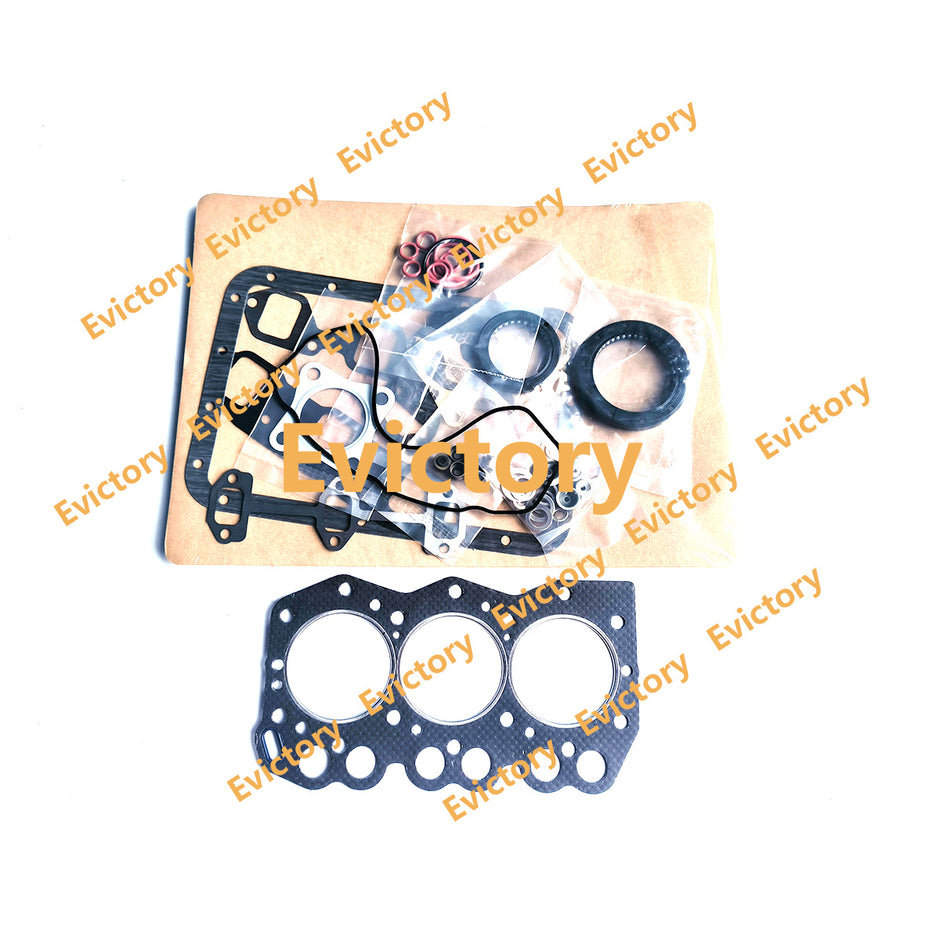 for Yanmar 3TN66 3TNE66 Engine Overhaul Rebuild Kits + Cylinder Head