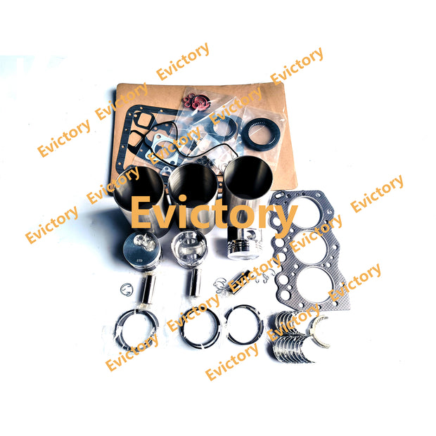 3TN72 3TNV72 3TNA72 3TNE72 Engine Rebuild Kits + Cylinder Head + Crankshaft for Yanmar Tractor Forklift Excavator