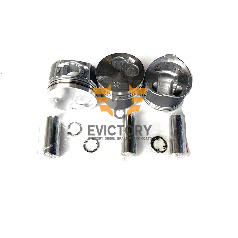 3TNM72 3TNM74 Cylinder Head Engine Rebuild Kits for Yanmar