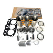 3TNM72 3TNM74 Cylinder Head Engine Rebuild Kits for Yanmar