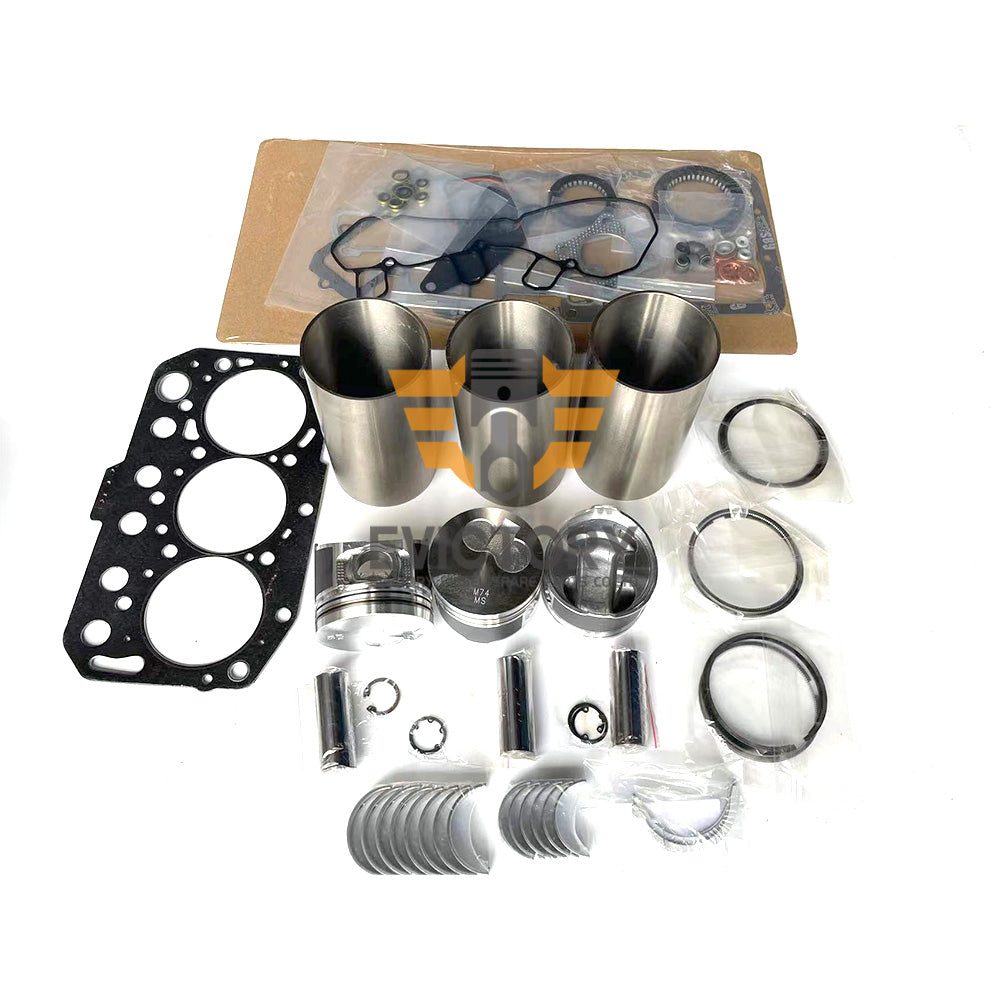 3TNM72 3TNM74 Cylinder Head Engine Rebuild Kits for Yanmar