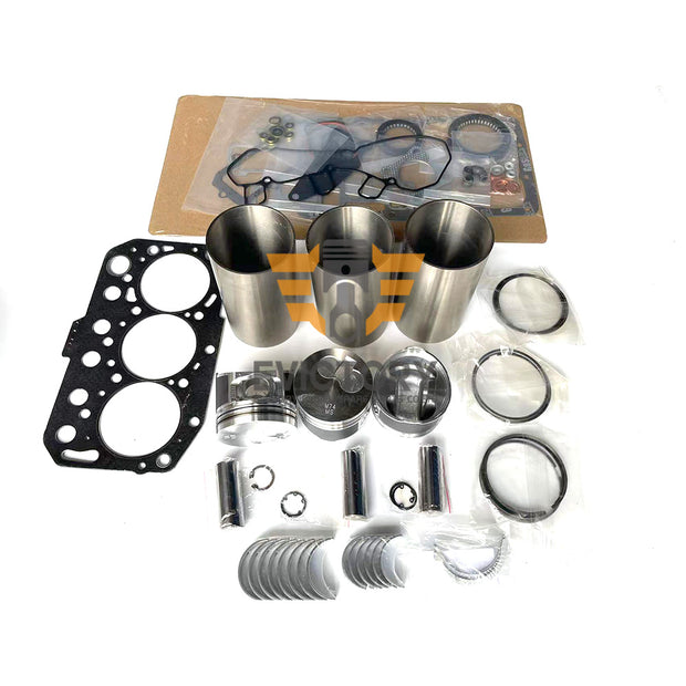 3TNM72 3TNM74 Cylinder Head Engine Rebuild Kits for Yanmar