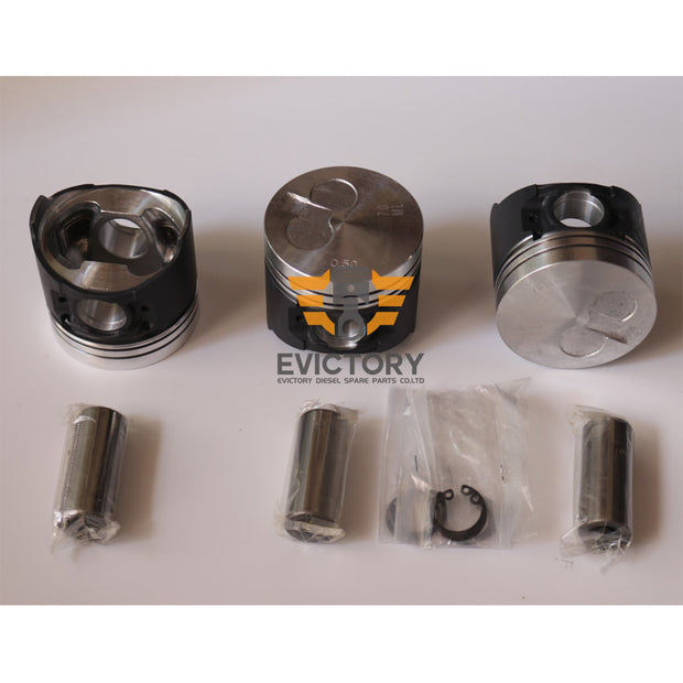 for Yanmar Marine TK370 TK3.70 Diesel Engine Overhaul Kits - Oversized 0.50mm pistons ring bearing gaskets