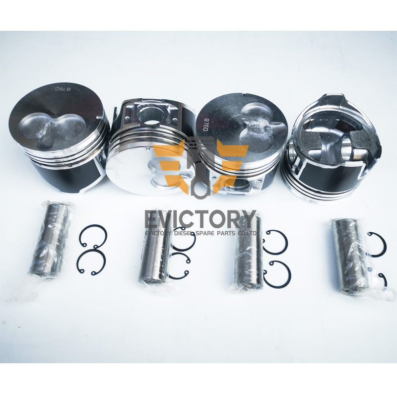 Diesel Engine Overhaul Kits for ISUZU 4LE1 4LE2 oversized 0.50mm piston kits ring bearing gaskets