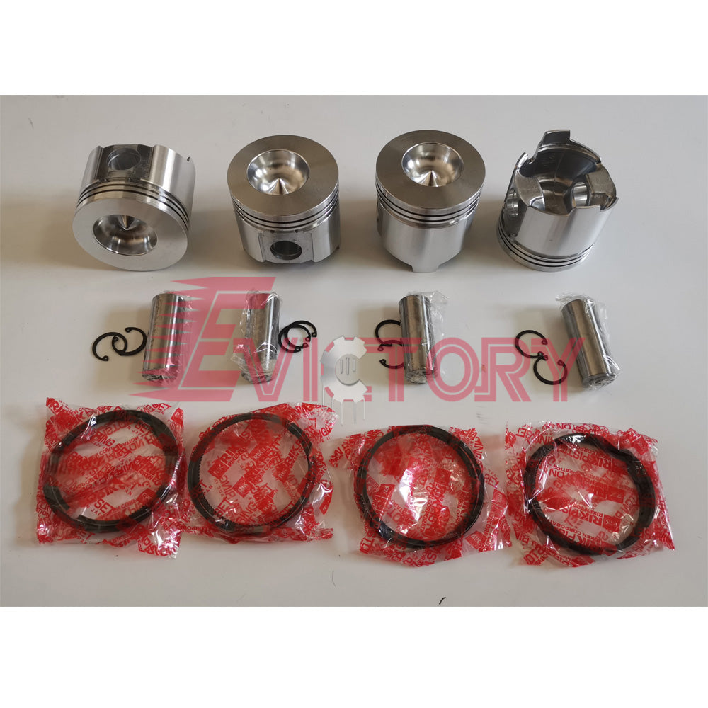 Oversized +0.50mm Overhaul Kits for Yanmar 4TNE88 4D88E Diesel Engine Repair