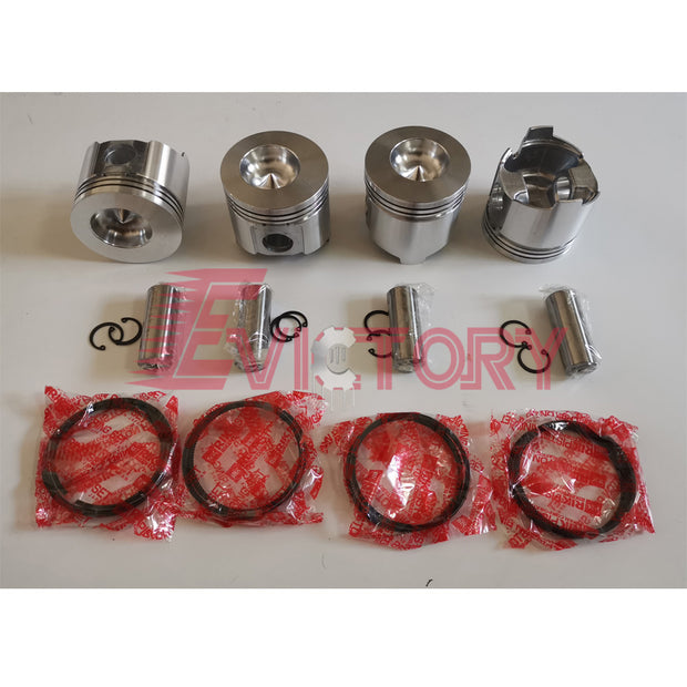Oversized +0.50mm Overhaul Kits for Yanmar 4TNE88 4D88E Diesel Engine Repair