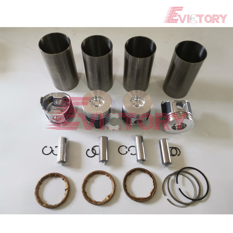 Forklift Excavator Engine Rebuild Kits for Yanmar 4D84 4D84-2 4D84-3 4TNE84 4TNV84 - with Head, Crankshaft