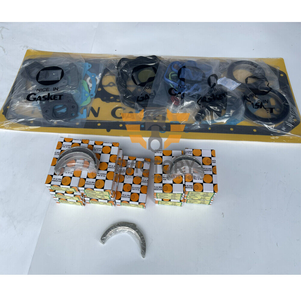 For Hino J08E-T J08ET J08E rebuild Kit full gaskets bearings piston ring liner