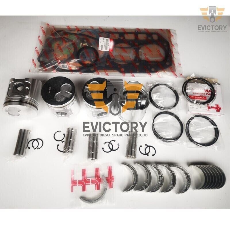 4TNE94 4D94E rebuild overhaul kit for yanmar engine IHI Hitachi 55J excavator