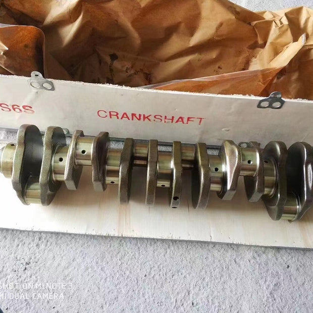 For Mitsubishi S6SD S6S Crankshaft forklift engine parts