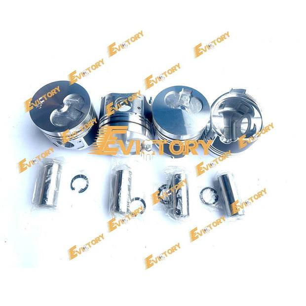 for yanmar 4TNE98 4D98E rebuild kit piston bearing head gasket engine parts