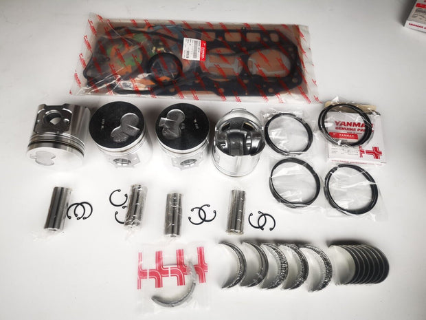 For Yanmar +0.50mm Oversize Piston ring 4D94LE rebuild overhaul kit