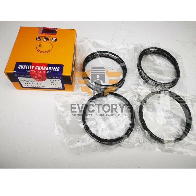 S4L-2 S4L S4L2 piston ring + overhaul gasket kit for Mitsubishi rebuild kit
