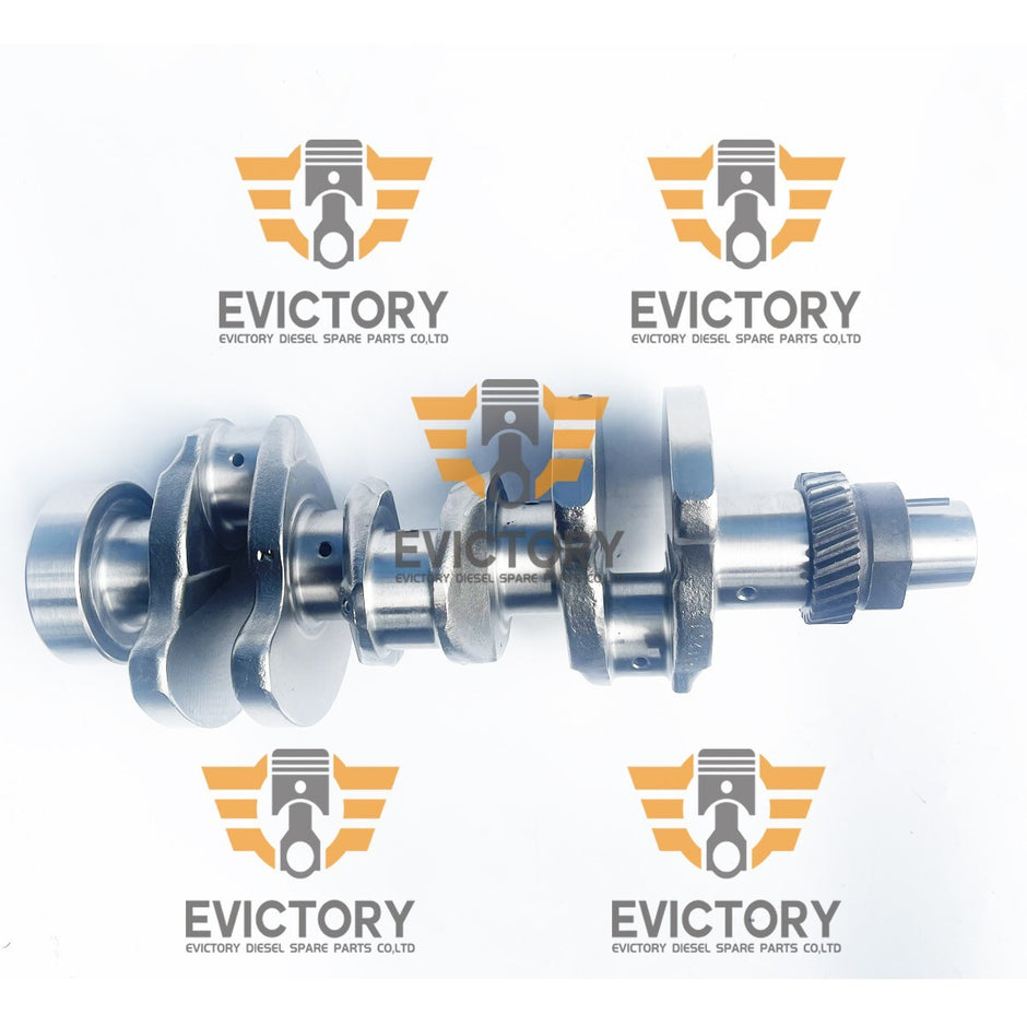 For Yanmar Mini Excavator 3D84 3D84E 3D84-3 3D84-5 Crankshaft with gear