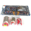 Forklift SD23 repair rebuild kit full gasket kit + crankshaft conrod bearing