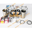 For YANMAR 2TNV70 rebuild Overhaul kit Valves Piston ring liner gasket bearing