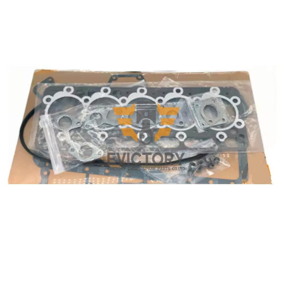 F2503 Piston Liner Gasket Bearing Rebuild Kit For Kubota Engine L4850HDT Tractor