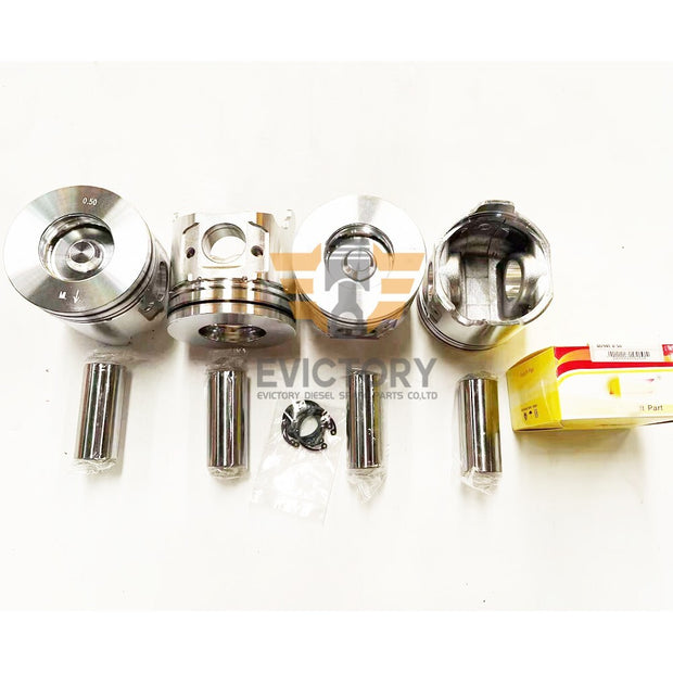 For Yanmar 4TNV94 4TNV94L rebuild kit oversize 0.50mm piston ring + valve assy