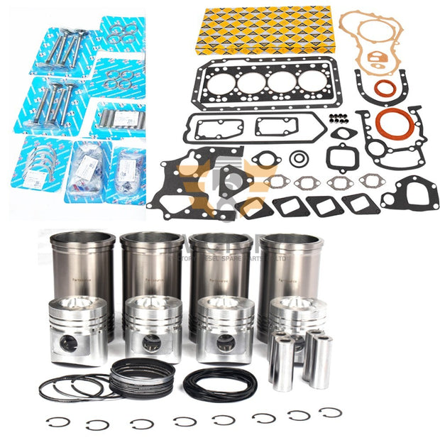 For Yangdong YD490 YSD490 Overhaul Rebuild Kit Piston ring liner gasket bearing