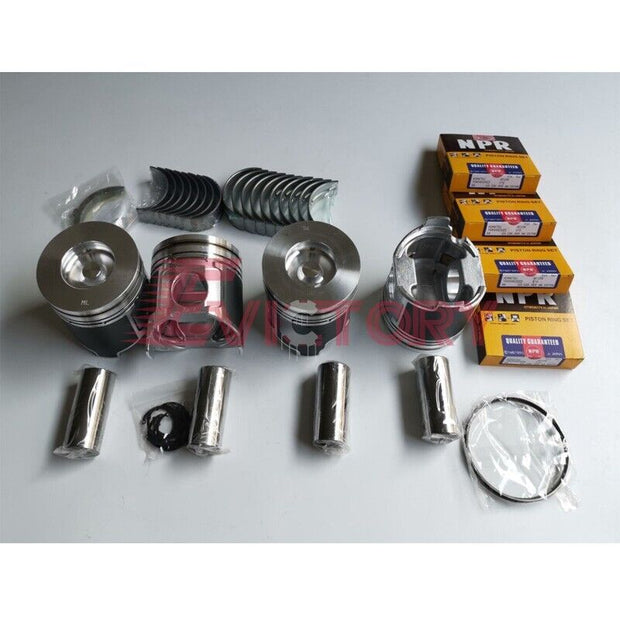 For YANMAR 4TNV106-T 4TNV106T 4TNV106 rebuild kit engine bearing piston ring