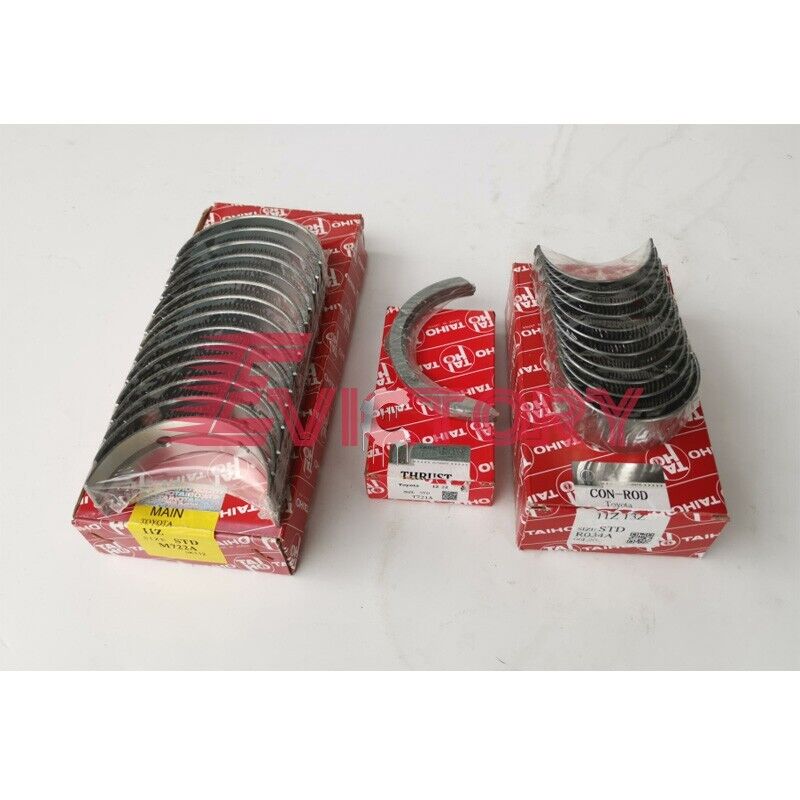 11Z rebuild repair kit piston ring + crankshaft conrod bearing For TOYOTA engine