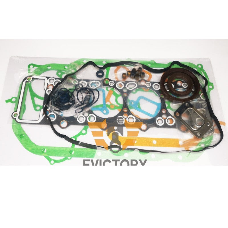 For MITSUBISHI truck 4M40T 4M40 rebuild parts piston ring + full gasket kit