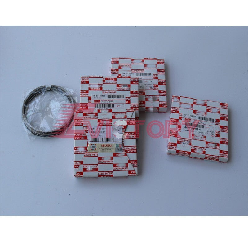 For Isuzu 4HE1-TC 4HE1TC 4HE1T 4HE1 overharebuild kit gasket bearing piston ring