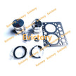 ZL600 rebuild overhaul kit piston ring gasket bearing for Kubota