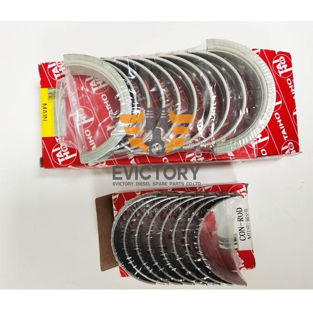 S3Q2 S4Q2 S4Q piston ring +crankshaft conrod bearing for Mitsubishi overhaul kit